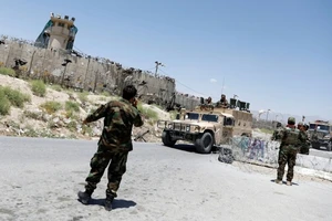 Quân chính phủ Afghanistan tại khu Guzara (tỉnh Herat). Ảnh: TheStar