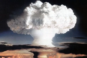 Mỹ tiến hành cuộc thử nghiệm hạt nhân hồi năm 1952. Nguồn: news.un.org