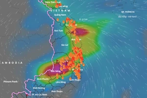 Cảnh báo lũ trên các sông ở Phú Yên, Khánh Hòa và khu vực Nam Tây Nguyên