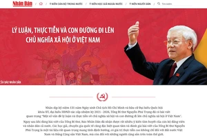 Ra mắt trang thông tin đặc biệt về bài viết của Tổng Bí thư Nguyễn Phú Trọng