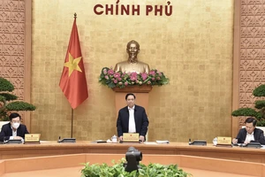 Thủ tướng Phạm Minh Chính chủ trì phiên họp Chính phủ chuyên đề pháp luật tháng 11