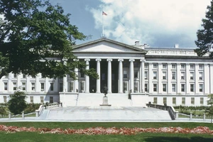 Trụ sở Bộ Tài chính Mỹ ở thủ đô Washington D.C. Ảnh: treasury.gov
