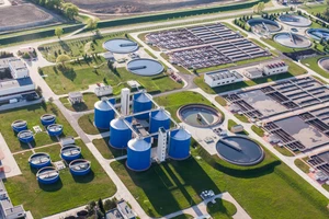 Nhà máy xử lý nước thải lớn nhất thế giới Bahr El-Baqar, Ai Cập có công suất 6 triệu m³/ngày