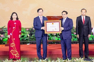 Thủ tướng Phạm Minh Chính trao Huân chương Độc lập hạng nhất cho tỉnh Bà Rịa - Vũng Tàu
