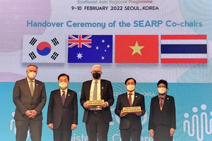 Việt Nam và Australia tiếp nhận bàn giao vai trò Đồng Chủ tịch Chương trình SEARP nhiệm kỳ 2022-2025 từ Thái Lan và Hàn Quốc