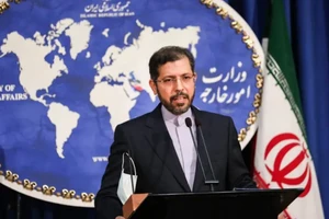 Người phát ngôn Bộ Ngoại giao Iran Saeed Khatibzadeh. Ảnh: Mehr News Agency