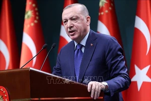 Tổng thống Thổ Nhĩ Kỳ Tayyip Erdogan. Ảnh: TTXVN