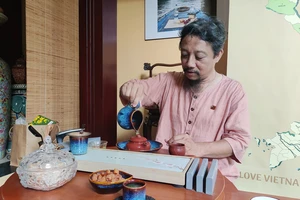 Nghệ nhân trà truyền thống Nguyễn Ngọc Tuấn mong muốn lan tỏa văn hóa trà Việt đến cộng đồng 