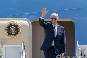Tổng thống Mỹ Joe Biden thăm Đông Bắc Á. Ảnh: YONHAP