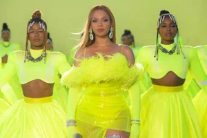 Ca sĩ Beyoncé trong video trên TikTok