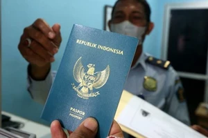 Hộ chiếu của Indonesia. Ảnh: harianaceh.co.id