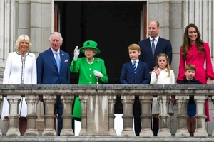 Nữ hoàng tại Đại lễ Bạch kim vào tháng 6 vừa qua