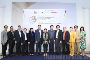 Các đại biểu tham dự lễ công bố Giải thưởng Thương hiệu Vàng TPHCM lần 3 năm 2022. Ảnh: hcmcpv