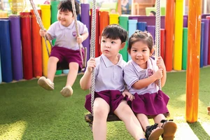 Trường Mầm non Á Châu - lấy trẻ làm trung tâm 