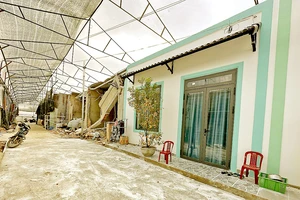 Nhiều căn nhà xây dựng không phép trên đường Tôn Thất Tùng, phường 8, TP Đà Lạt đang bị cưỡng chế