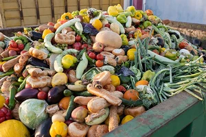 Theo số liệu của Bộ Nông nghiệp Mỹ, ước tính có khoảng 30%-40% thực phẩm ăn được bị lãng phí trở thành rác