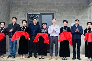 Công ty TNHH Syngenta Việt Nam trao tặng 16 căn nhà cho 16 hộ nông dân nghèo tại các tỉnh Tây Ninh, Gia Lai, Đắk Nông, Hà Giang, Sơn La, Bắc Giang, Nghệ An