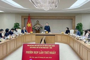 Phó Thủ tướng Chính phủ Trần Lưu Quang phát biểu chỉ đạo Phiên họp. Ảnh: Daibieunhandan.vn