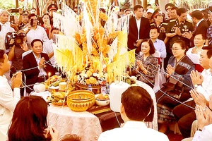 Tổng Bí thư Nguyễn Phú Trọng gửi Thư chúc mừng năm mới hai nước Lào và Campuchia