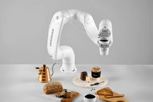 Robot E0509 có thể thực hiện nhiều hoạt động nấu ăn khác nhau. Ảnh: DOOSAN ROBOTICS