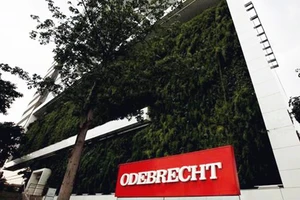 Trụ sở Tập đoàn Odebrecht ở Sao Paulo, Brazil. Ảnh: REUTERS
