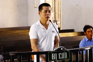 Lưu Văn Bảy tại phiên tòa