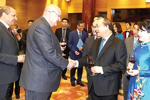Thủ tướng Nguyễn Xuân Phúc tiếp các vị Đại sứ, Đại biện, Trưởng đại diện các tổ chức quốc tế tại Việt Nam