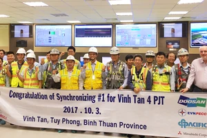 Tổ máy thứ 2 Nhiệt điện Vĩnh Tân 4 phát điện hòa lưới thành công