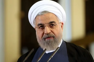 Tổng thống Iran Hassan Rouhani. Ảnh: AP
