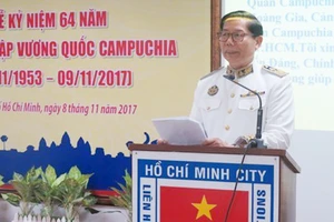 Ông Im Heng, Tổng Lãnh sự Vương quốc Campuchia tại TPHCM. Ảnh: VOH 