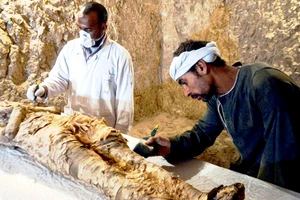Phát hiện xác ướp Ai Cập 3.500 năm