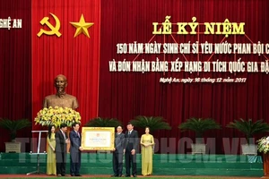 Kỷ niệm 150 năm ngày sinh Chí sĩ Phan Bội Châu