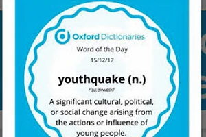 “Youthquake” - Từ của năm 2017
