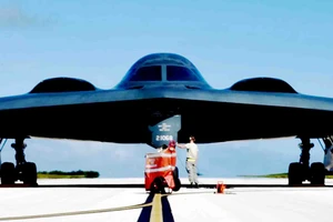 Máy bay tàng hình B-2 Spirit của Mỹ vừa triển khai đến đảo Guam