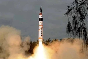 Ấn Độ phóng thử thành công tên lửa đạn đạo liên lục địa