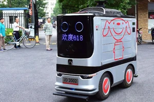 Dịch vụ giao hàng bằng robot