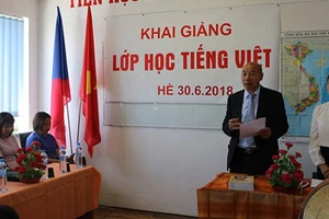 Khai giảng lớp học tiếng Việt mùa hè tại Czech