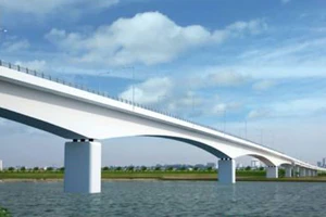 Xây dựng cầu Cửa Hội bắc qua sông Lam