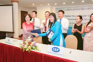 Ký thỏa thuận hợp tác giữa Saigonbank và CEP