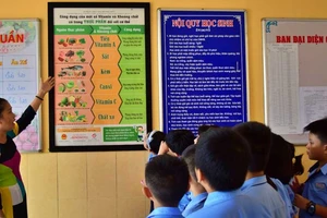 Chuẩn hóa thực đơn bán trú bậc tiểu học ở Điện Biên