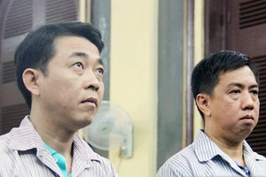 2 bị cáo Nguyễn Minh Hùng và Võ Mạnh Cường