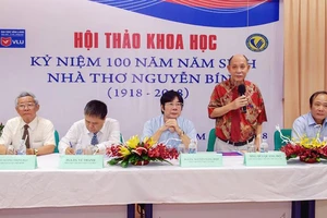 Hội thảo khoa học kỷ niệm 100 năm năm sinh nhà thơ Nguyễn Bính do Trường Đại học Văn Lang tổ chức