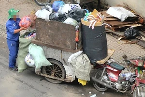 TP Vũng Tàu: Chuyển đổi xe thu gom rác tự chế