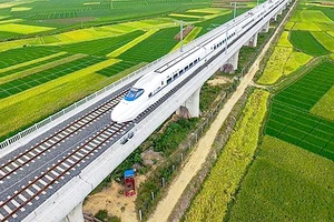 Mạng lưới đường sắt kết nối EU và châu Á còn nhiều tiềm năng tăng trưởng. Ảnh: Railly News