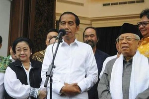 Tổng thống Indonesia tuyên thệ nhậm chức nhiệm kỳ 2