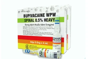 Thuốc tê Bupivacaine nghi gây tai biến có 13/16 tiêu chí đạt yêu cầu
