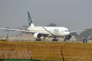 Máy bay của hãng hàng không quốc tế Pakistan (PIA). Ảnh: TTXVN