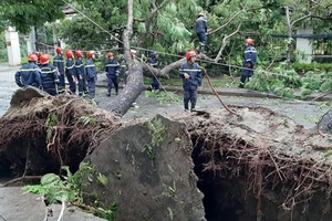 Dự báo bão số 13 đi vào đất liền các tỉnh từ Hà Tĩnh đến Thừa Thiên - Huế