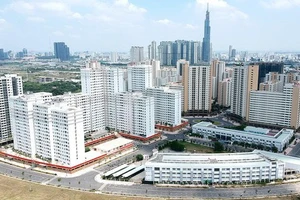 Khu dân cư tại phường Bình Khánh, một trong 4 phường sáp nhập tại quận 2 