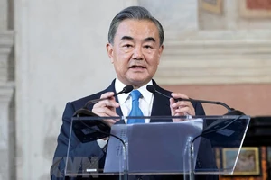 Ngoại trưởng Trung Quốc Vương Nghị. Ảnh: AFP/TTXVN